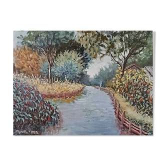 Oil on canvas