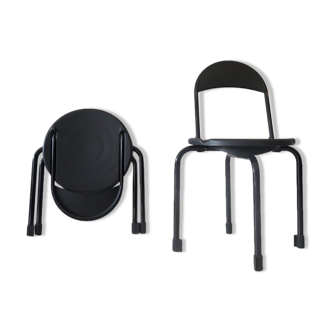 Vintage Foldable Chairs, 1980s