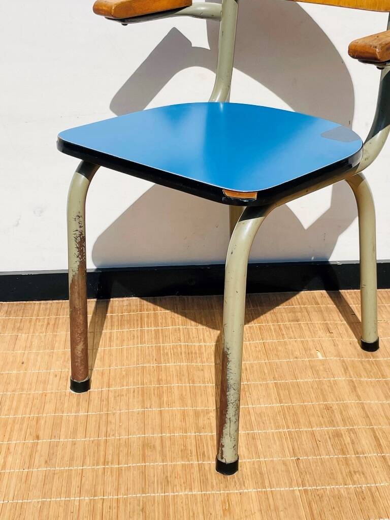 Tubax school chair. vintage 60s / 70s