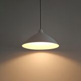 White metal pendant lamp by Lisa Johansson-Pape for Stockmann-Orno, Finland