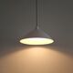White metal pendant lamp by Lisa Johansson-Pape for Stockmann-Orno, Finland