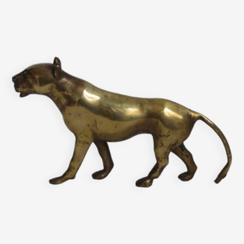 Bronze lioness