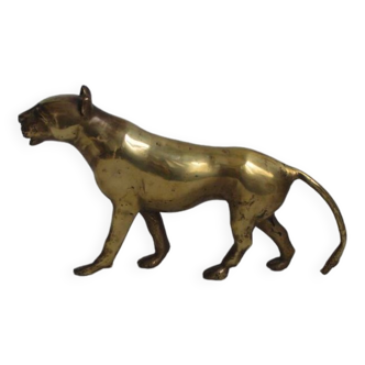 Bronze lioness