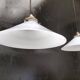 Opaline cone pendants