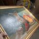 Ancien Tableau Peinture Huile Nature Morte Cadre Doré Signé Marcille 1990