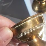 Small brass glasses - vintage