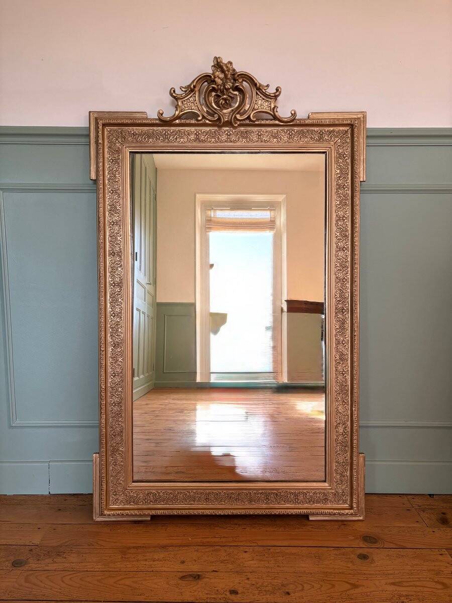 Miroir Napoléon III à fronton