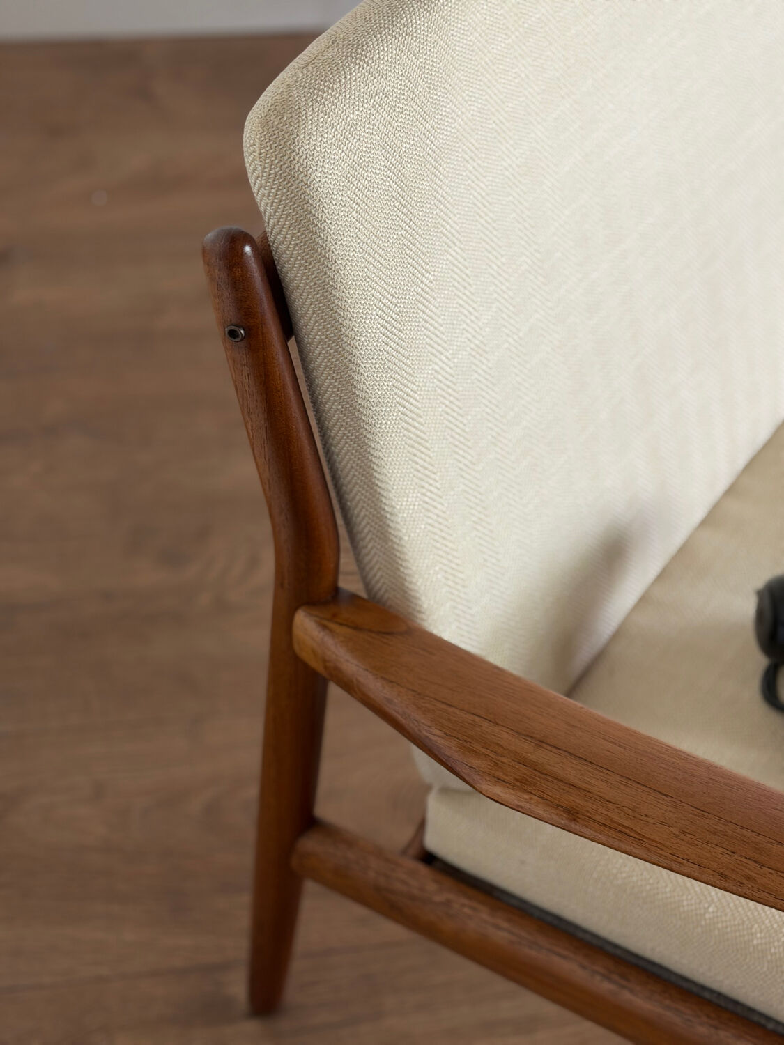 Scandinavian banquette in the style of Sven Ellekaer Eriksen from the 1960s.