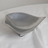 coupe vide-poche ondulée en métal