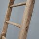Antique oak ladder