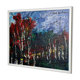 Swedish Oil on Panel – “Forest” by Claes Henrikson – Vintage & Framed
