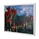 Swedish Oil on Panel – “Forest” by Claes Henrikson – Vintage & Framed