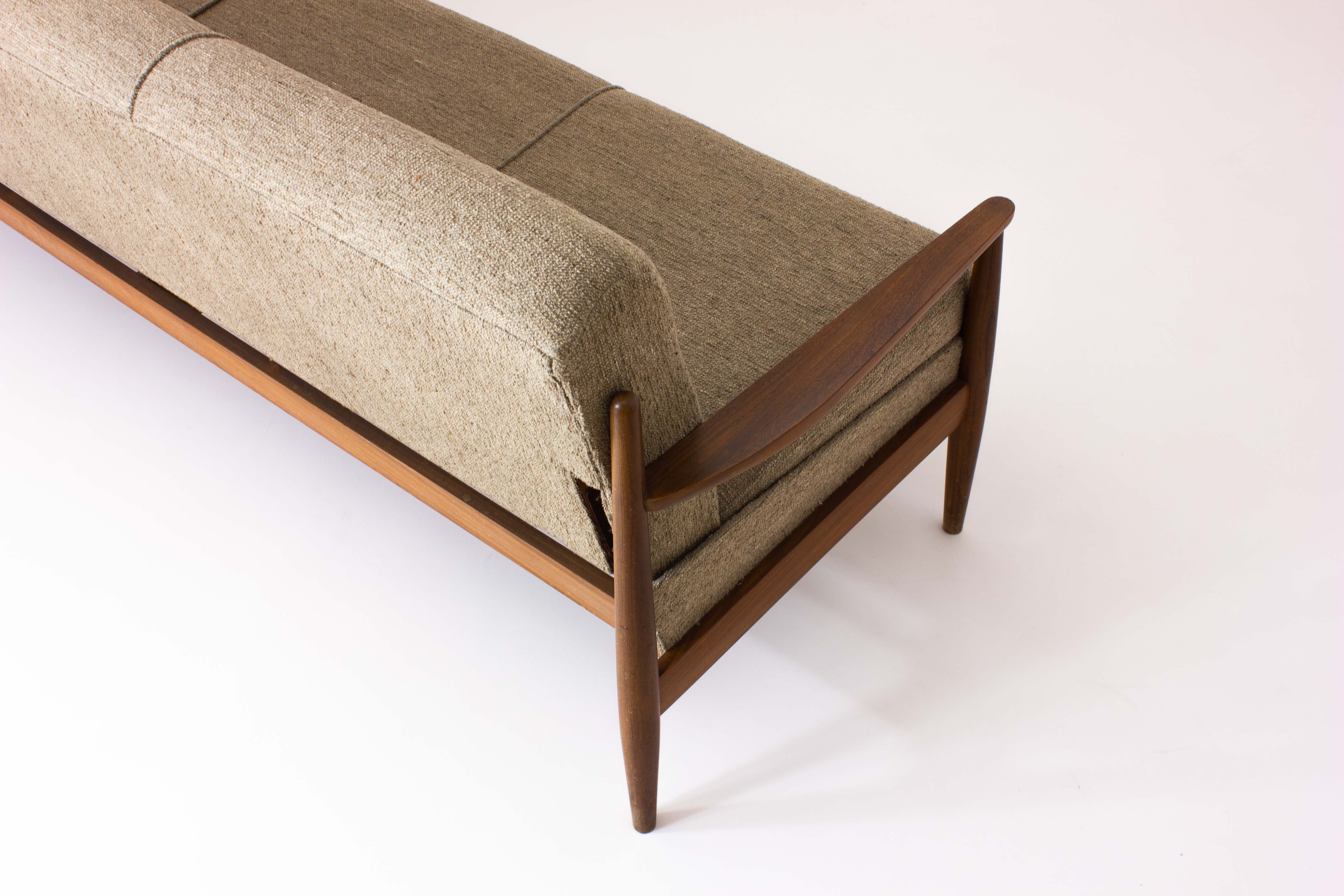 Danish daybed in teak by Arne Vodder, 1960s