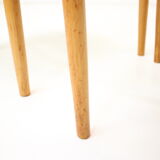 Ensemble de quatre chaises de salle à manger des années 1970, Tchécoslovaquie