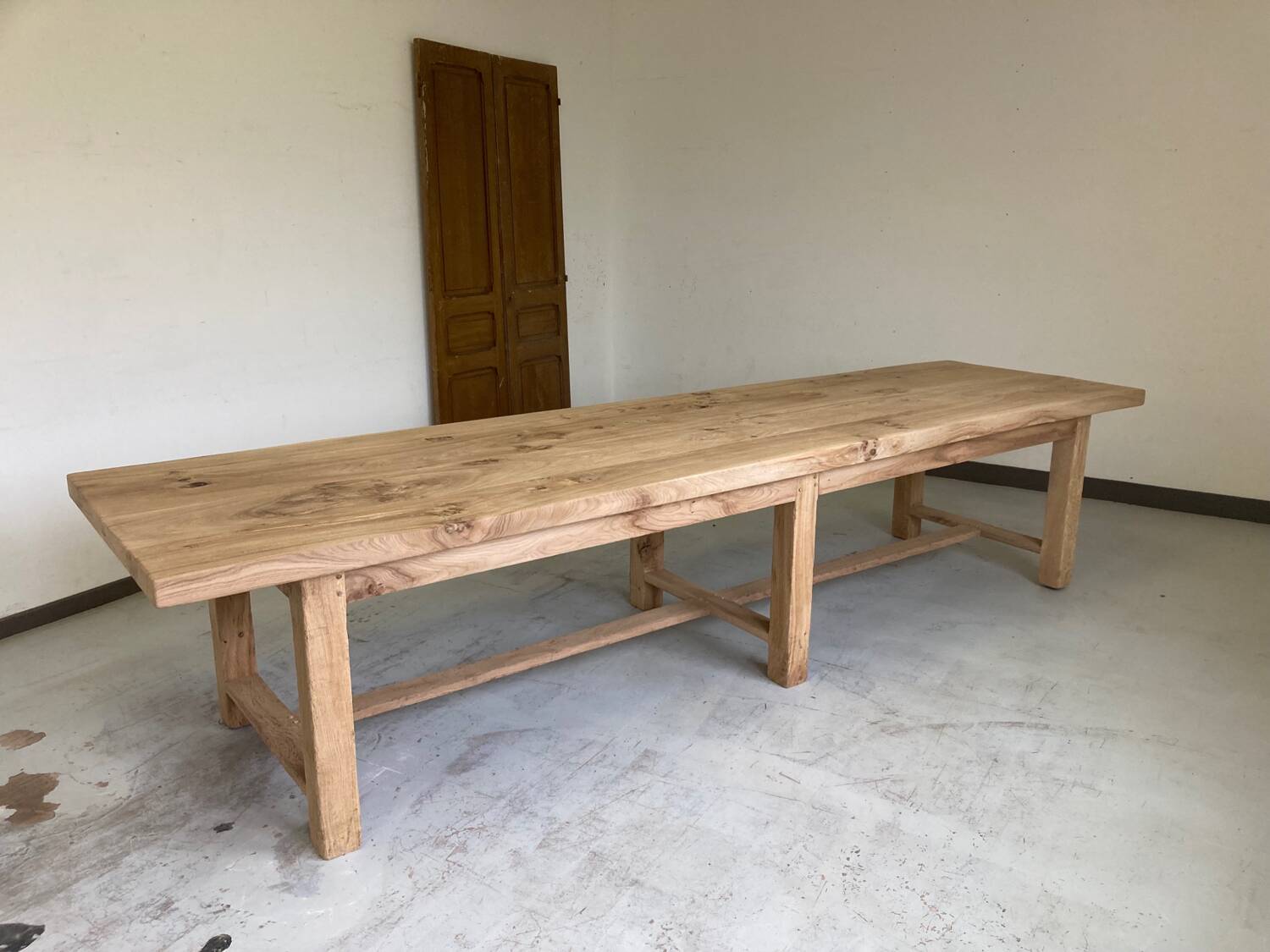 Table de ferme XXXL en 6 pieds