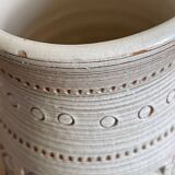 Cracked ceramic vase after Jean Besnard