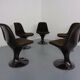 Orbit Chairs by Farner & Grunder for Herman Miller, 1970s, Set of 5