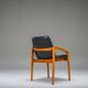 Mid-century Model 23 dining chair by Henning Kjærnulf for Korup Stolefabrik, 1960s