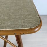 Rattan and wicker coffee table