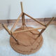 Table en rotin vintage 1960