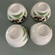 Set of 4 Chinese porcelain bowls, rooster patterns.