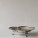 Antique silver plate on cabriole legs