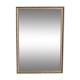 Miroir biseauté doré 93x64 cm