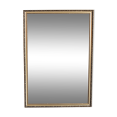 Miroir biseauté doré 93x64 cm