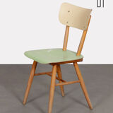 Vintage wooden chair for the manufacturer Ton, 1960