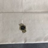 Drap ancien en métis écru, années 50-60