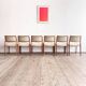 Set of 6 chairs #80 in teak by Niels O. Møller, JL Moller, Mid Century