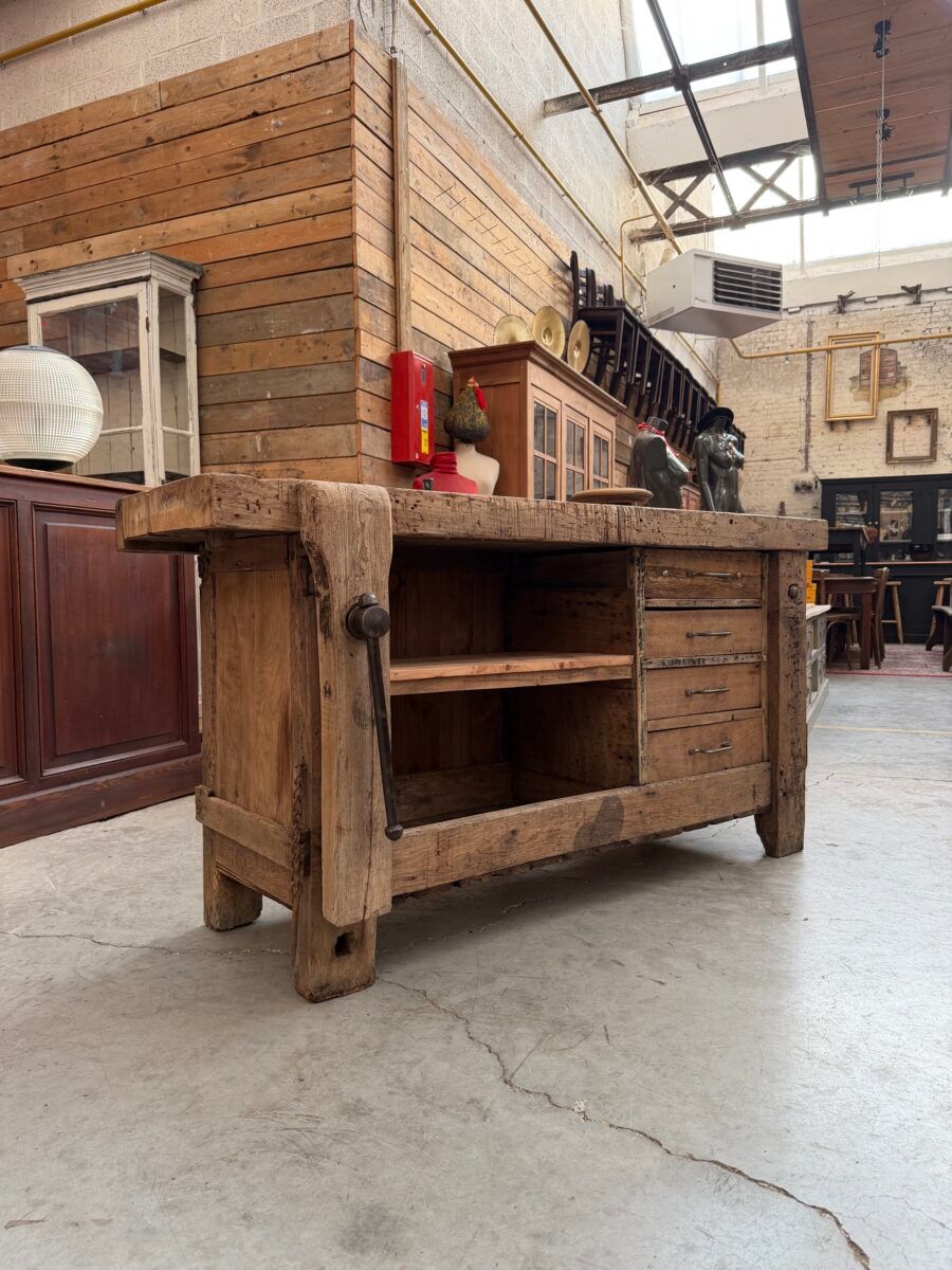 Oak desk from the early 20th century.