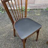paire de chaises Baumann café bistrot 1960