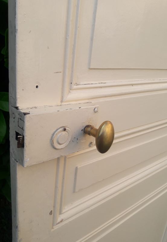 Communication door 199,2x82,8cm old molded