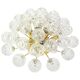 Spectacular Sputnik Ceiling Light with Snowball Glass by Doria, Germany, 1970s