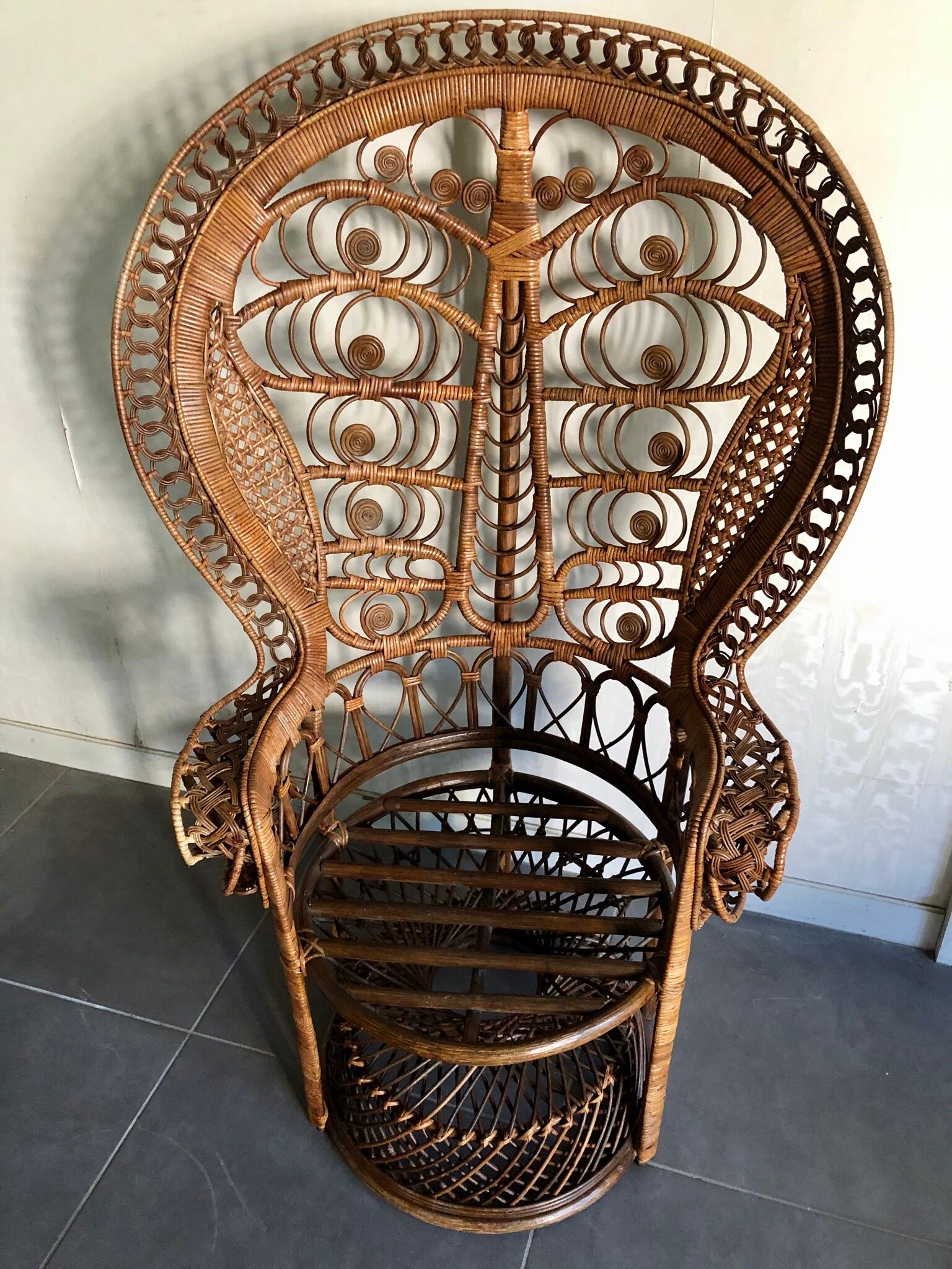 Emmanuelle rattan chair