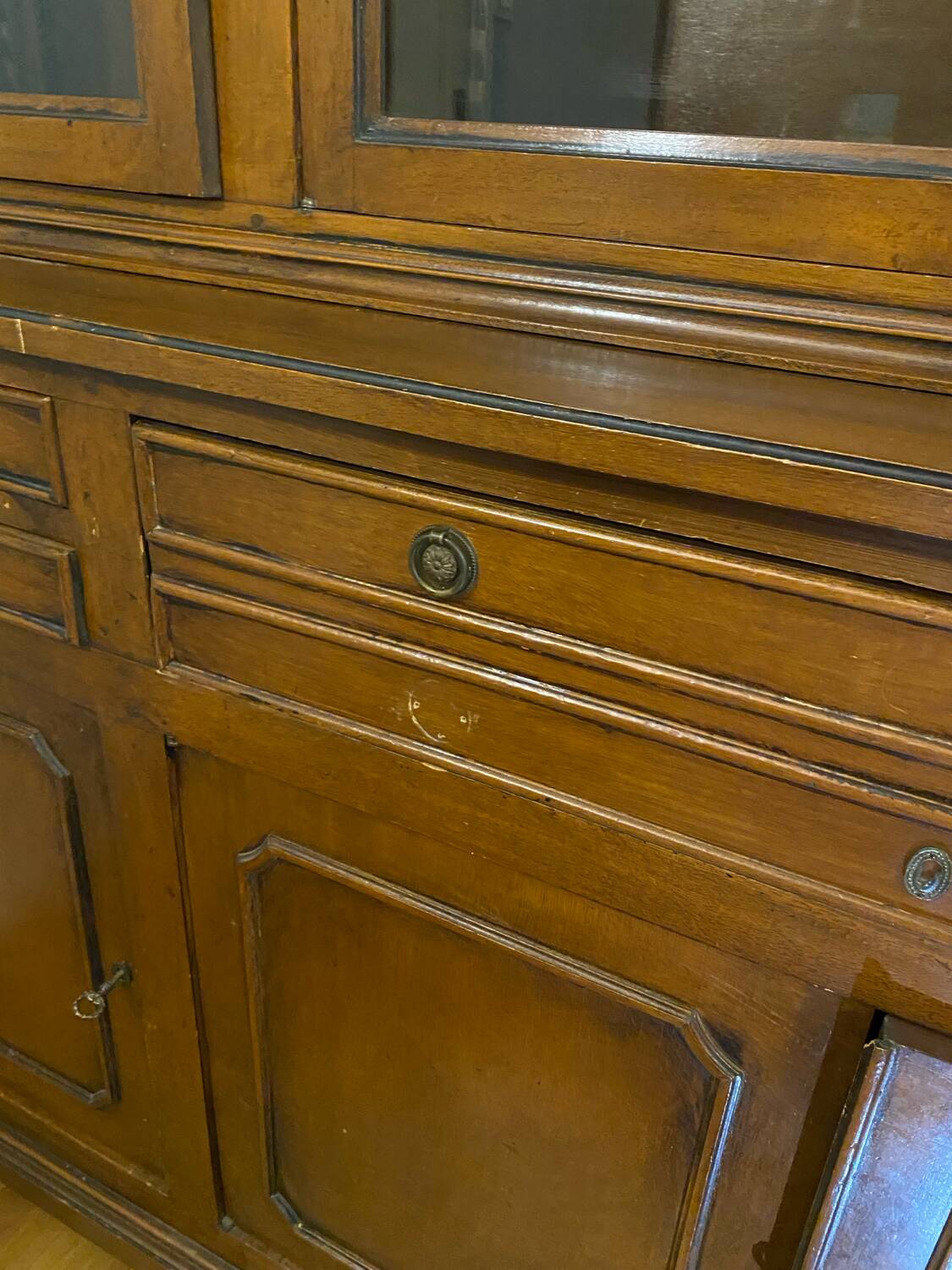 Louis Philippe style display cabinet