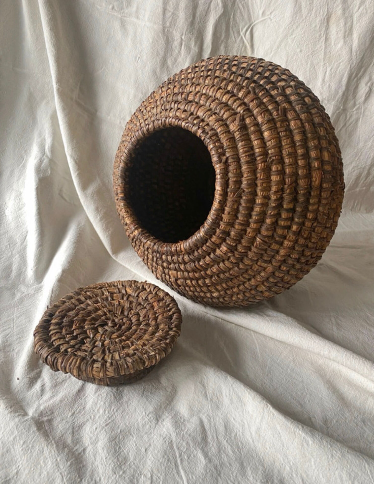 Rare condition antique straw Bourgne