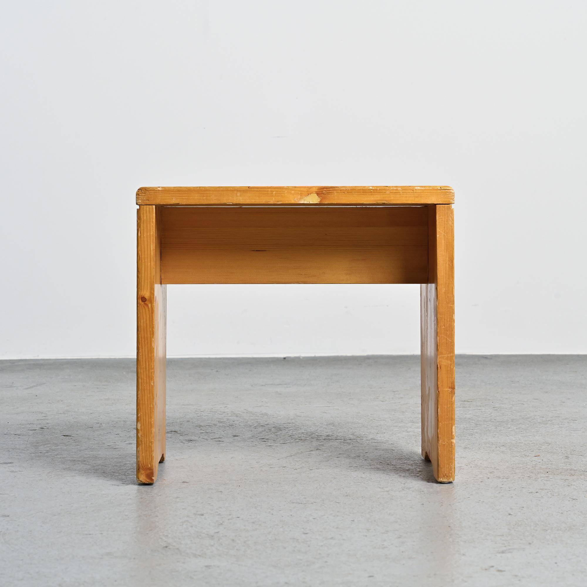 Pine stools from Les Arcs, circa 1975