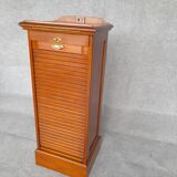 Filing cabinet with curtain and art nouveau desk