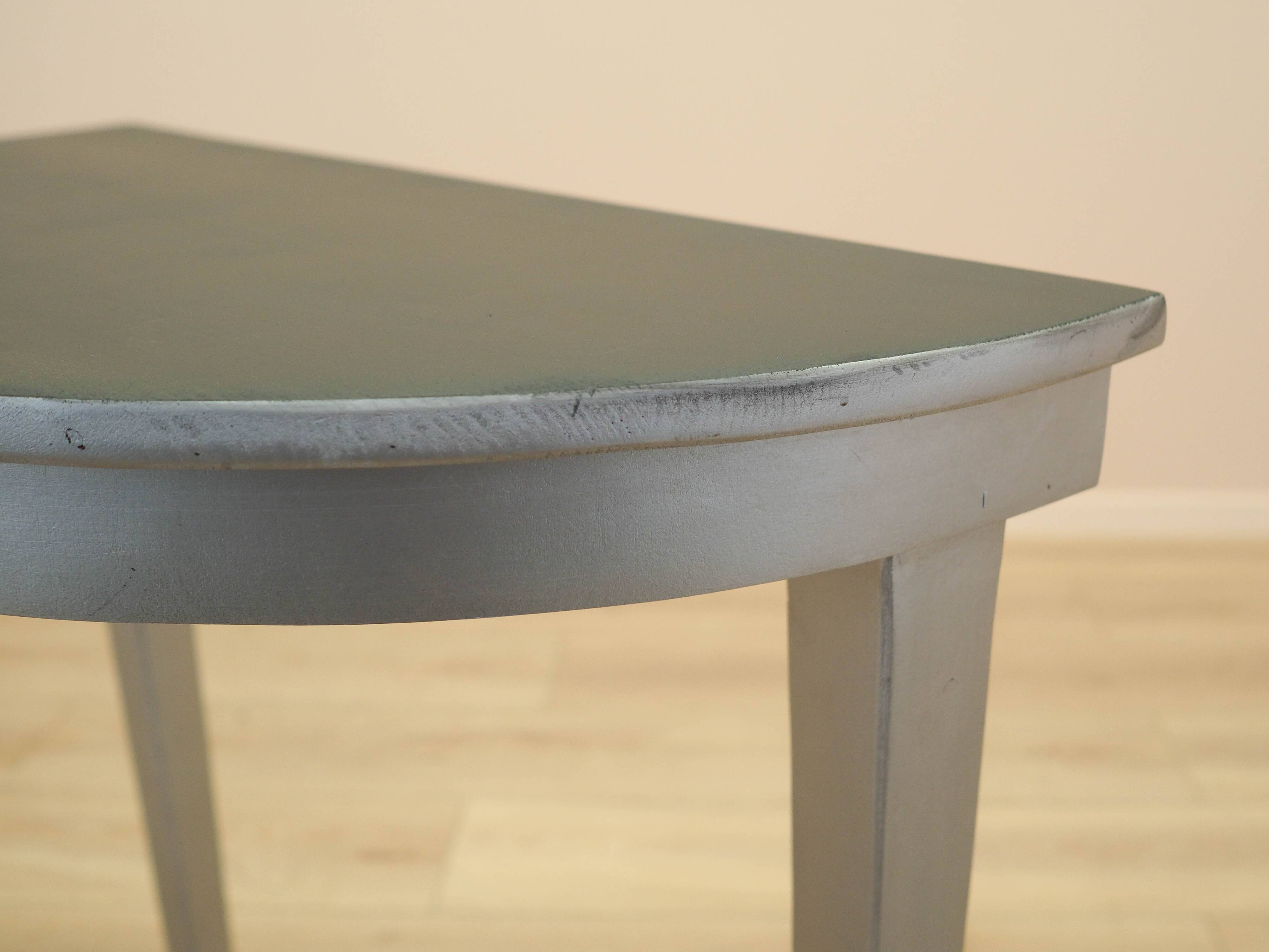 Pine console table, Danish design, 1960s, made in Denmark