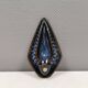 Søholm wall candlestick made of ceramic and in blue colors/shades 1960s