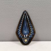 Søholm wall candlestick made of ceramic and in blue colors/shades 1960s
