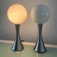 Pair of Space Age lamps