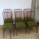 Ensemble de 6 chaises et 2 fauteuils de Charles Ramos