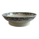 Compote dish, presentation plate in Badonviller ironstone Sousse.