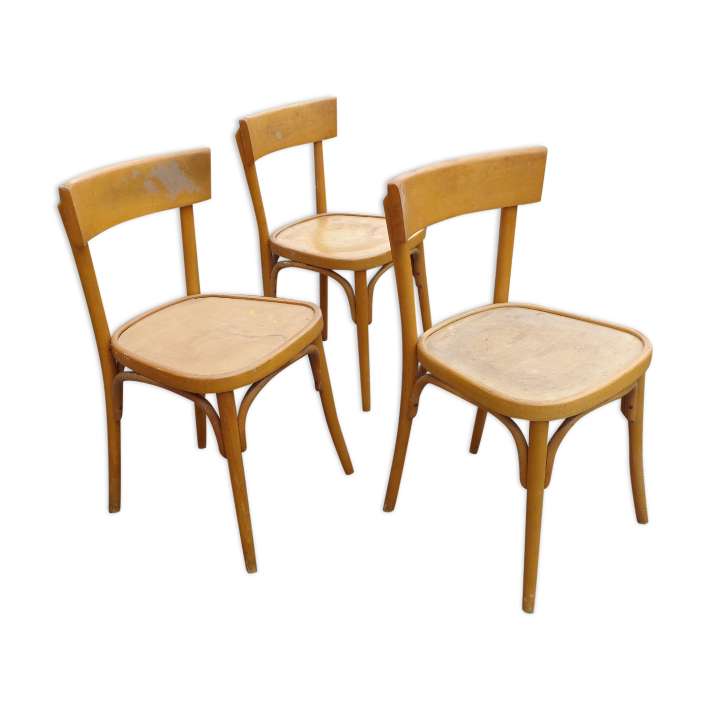 Set of 3 chairs Bistro