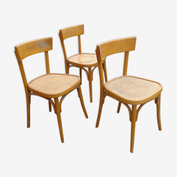 Set of 3 chairs Bistro