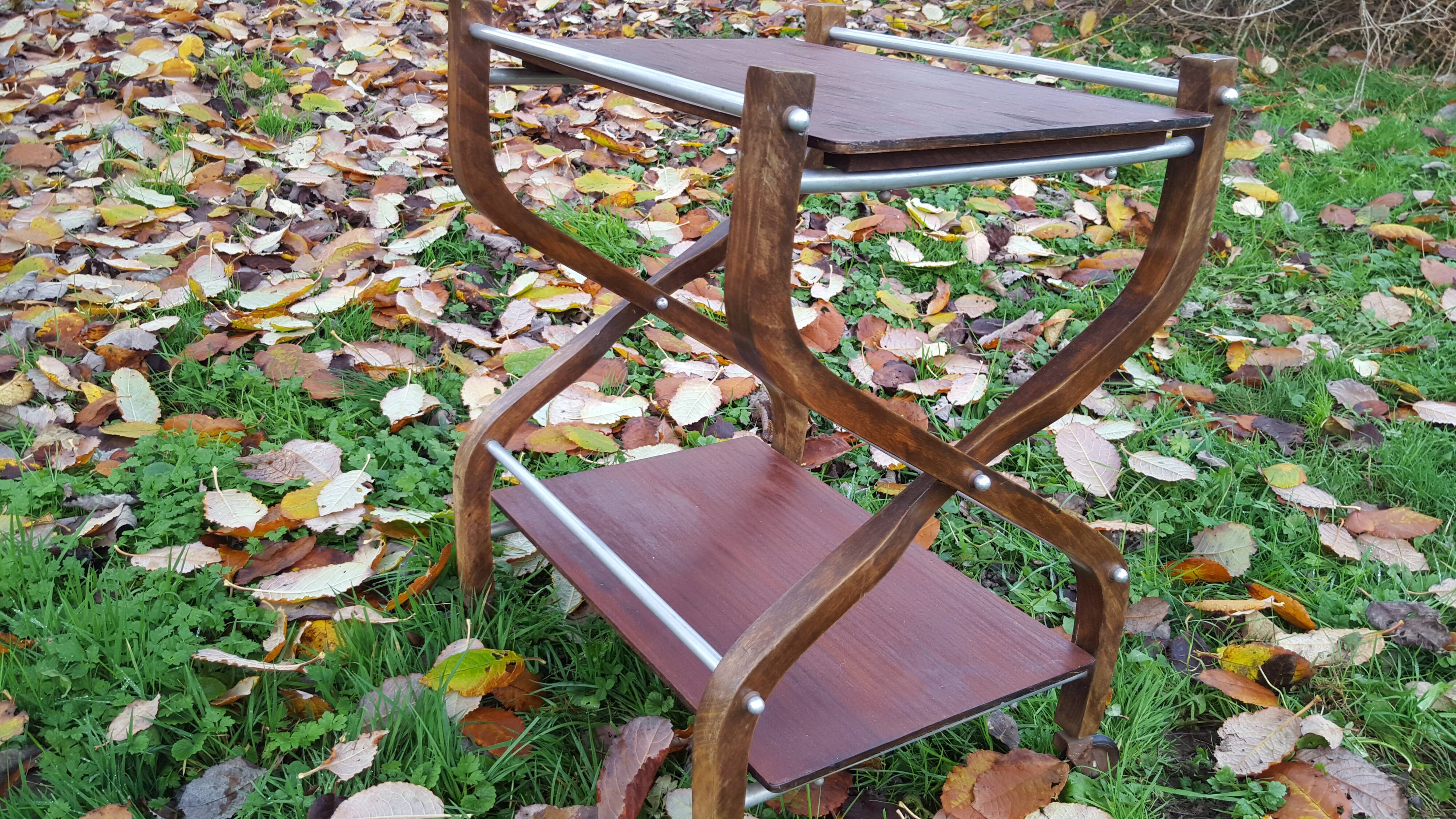 Vintage serving table 1950