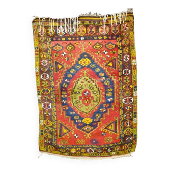 Wool carpet, Türkiye, circa 1920